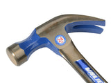 Vaughan Curved Claw Hammer, Solid Steel