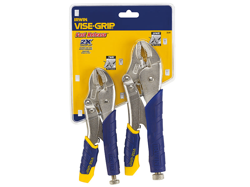 IRWIN Vise-Grip Curved Jaw Locking Pliers with Wire Cutter