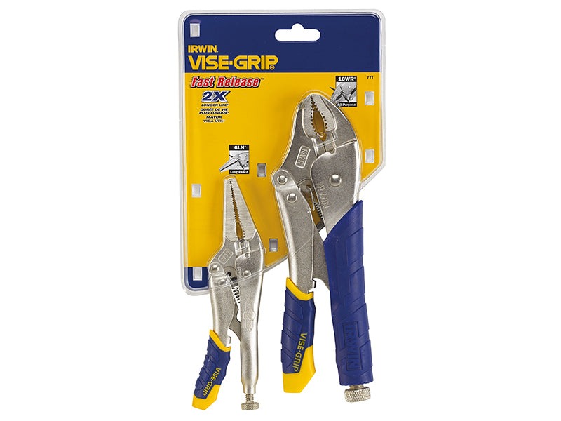 IRWIN Vise-Grip Fast Release Locking Pliers Set of 2