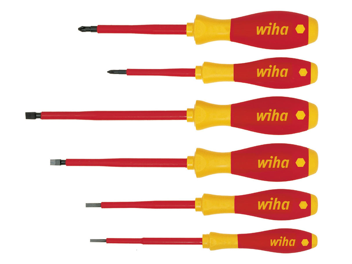 Wiha SoftFinish® electric SL/PH Screwdriver Set, 6 Piece