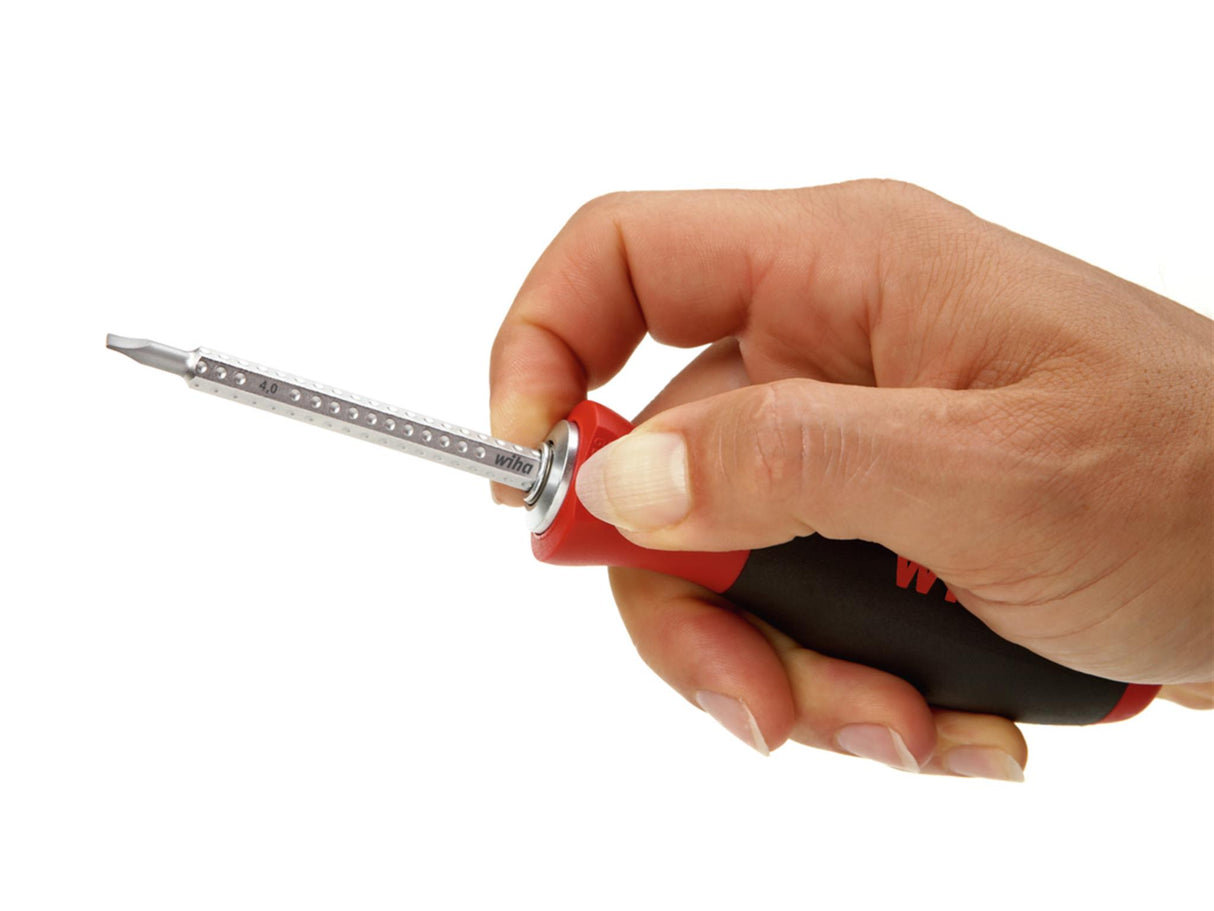 Wiha SYSTEM 6 SoftFinish® Interchangeable Screwdriver Set, 12 Piece