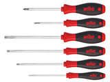 Wiha SoftFinish® SL/PH Screwdriver Set, 6 Piece