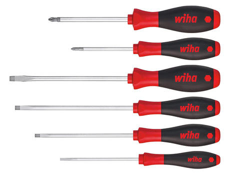 Wiha SoftFinish® SL/PH Screwdriver Set, 6 Piece