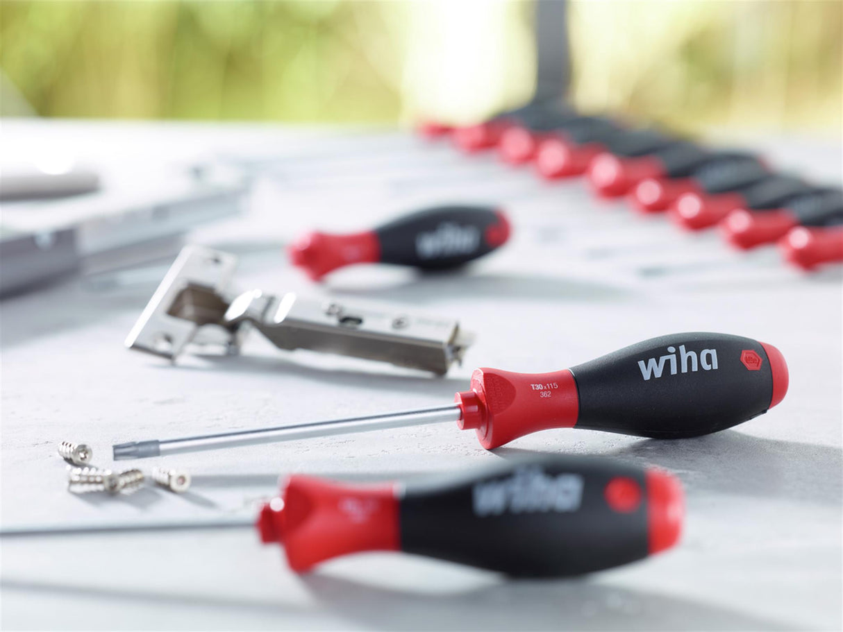 Wiha SoftFinish® SL/PZ Screwdriver Set, 6 Piece