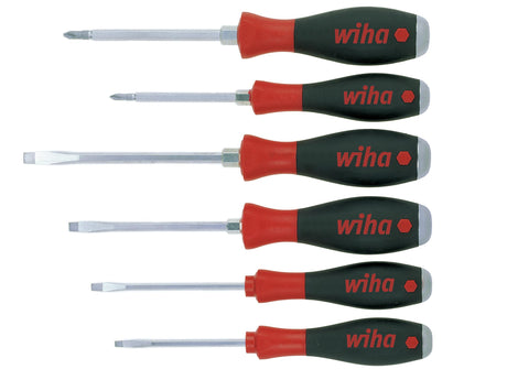 Wiha SoftFinish® SL/PH Hex Blade Screwdriver Set, 7 Piece