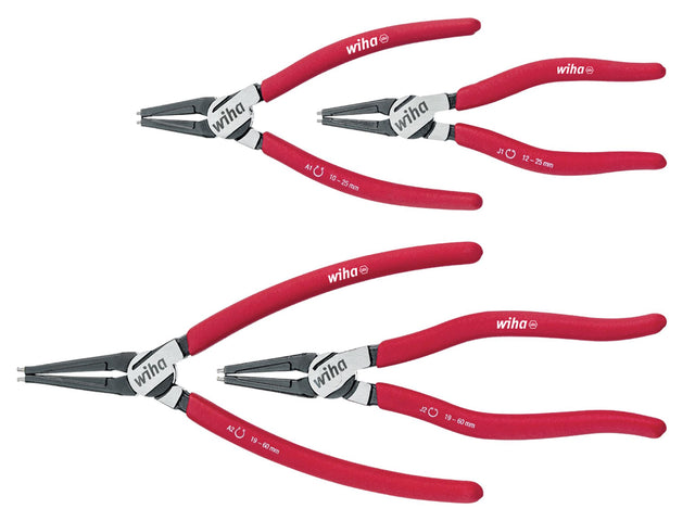 Wiha MagicTips® Classic Circlip Pliers Set, 4 Piece