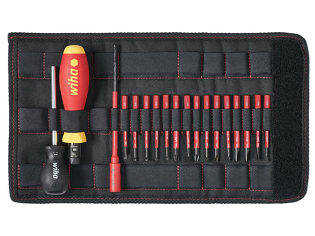 Wiha TorqueVario®-S electric Screwdriver Set, 19 Piece