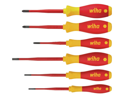 Wiha SoftFinish® electric SL/PH/PZS Screwdriver Set, 6 Piece