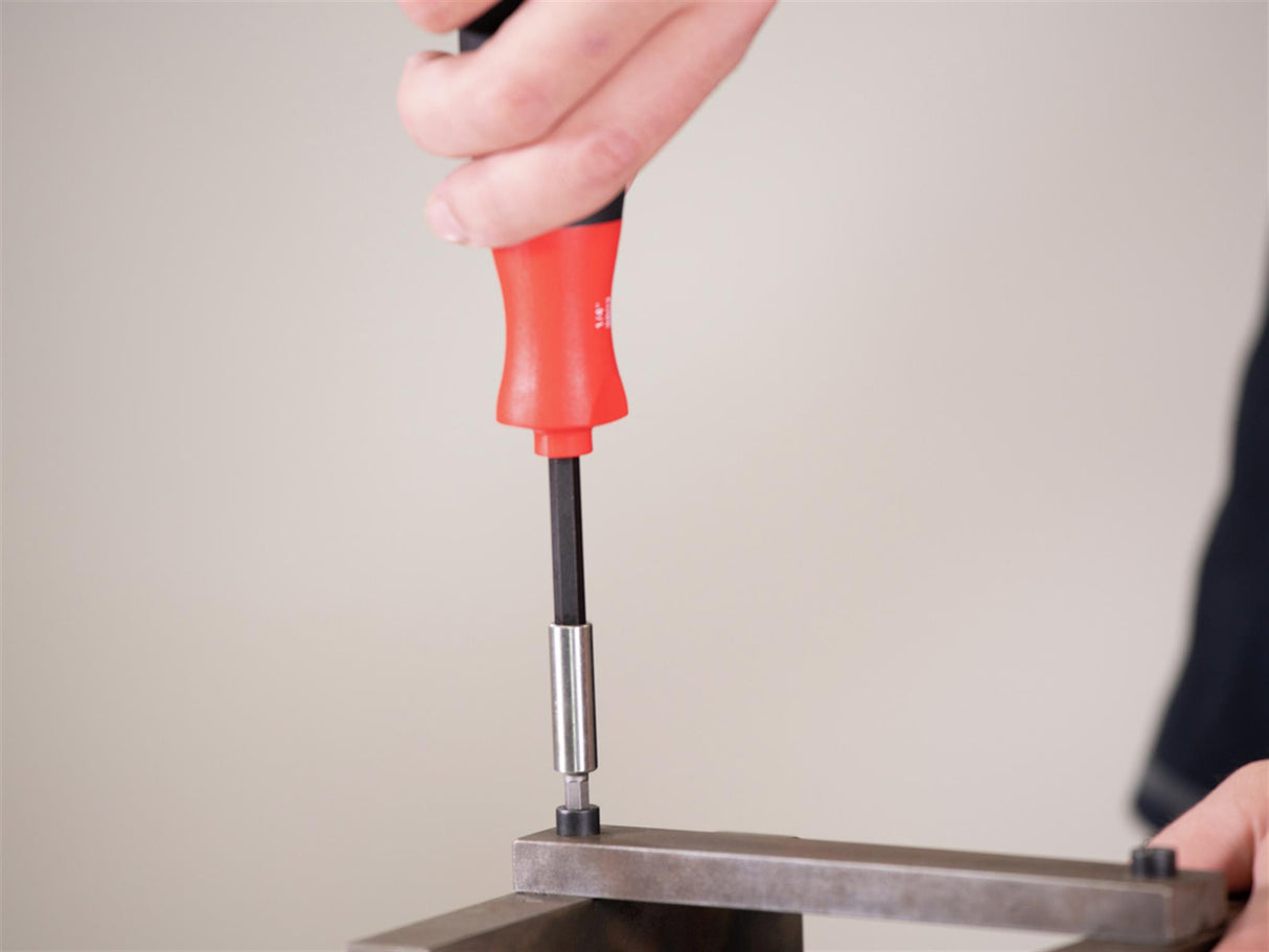 Wiha LiftUp 25 Magnetic Screwdriver with Bit Magazine (SL, PH, PZ, TX)