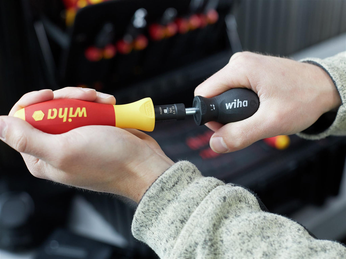 Wiha TorqueVario®-S electric Screwdriver Set, 14 Piece