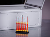 Wiha PicoFinish® SL/PH Fine VDE Screwdriver Set, 7 Piece
