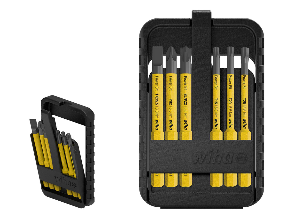 Wiha Power slimBit electric Bit Set, 7 Piece
