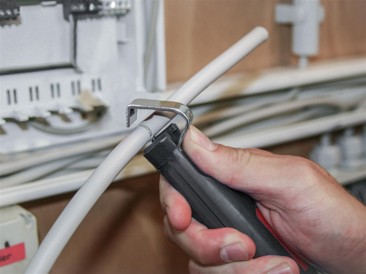 Wiha Stripping Tool, Self-Rotating Drag Blade