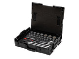 Wiha 1/4in & 1/2in Nut Driver & Bit Set, 60 Piece (inc. Case)