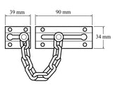 Yale Locks P1037 Door Chain