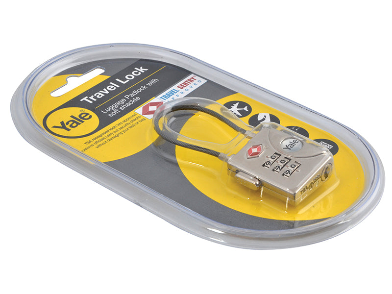 Yale Locks TSA Soft Shackle Padlock 32mm