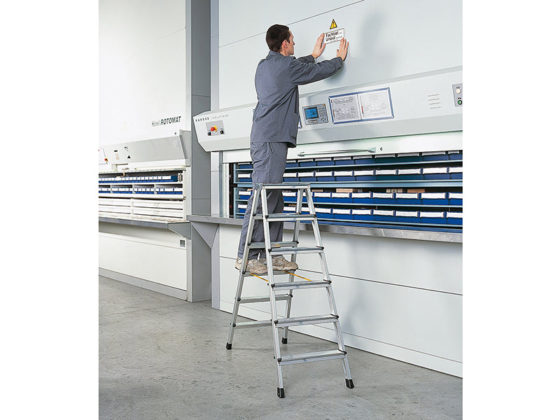 Zarges Anodised Double-Sided Steps