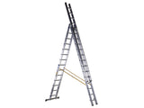 Zarges D-Rung Combination Ladder, 3-Part