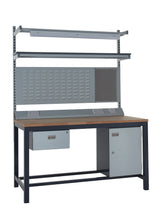 Kit 7 - 1200mm Heavy Duty Workbench With Accessories - Laminate Worktop