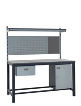 Kit 4 - 1200mm Heavy Duty Workbench With Accessories - Laminate Worktop