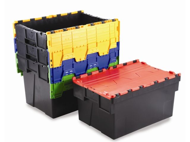 77L Euro Container C/W Attached Lid