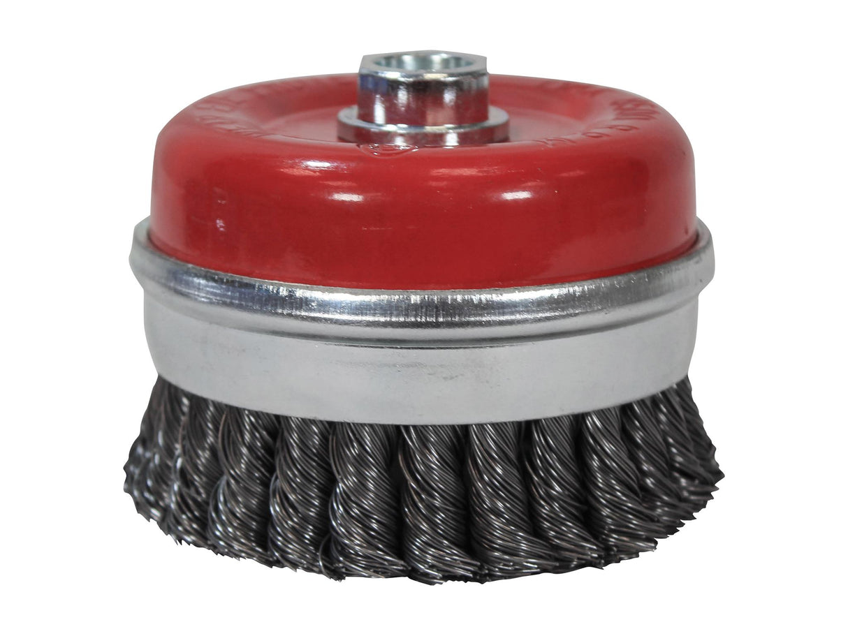 Faithfull Wire Cup Brush Twist Knot