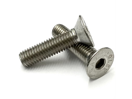 M3 x 10 A2 ST ST Socket Csk Screw DIN 7991  - 200 box qty