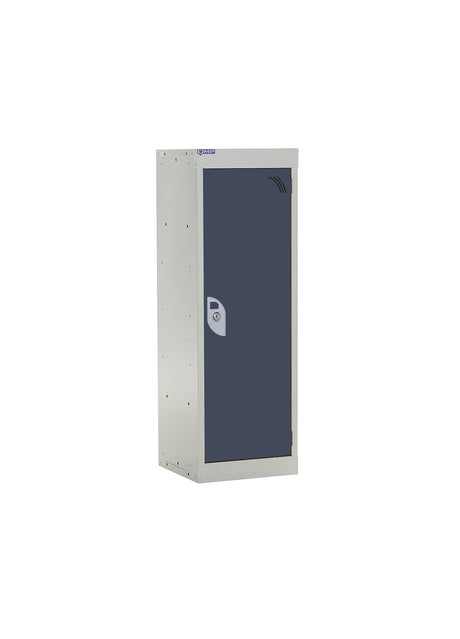 School Locker 955x300x300mm - 1 Compartment - Dark Grey