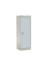School Locker 955x380x380mm - 1 Compartment - Light Grey