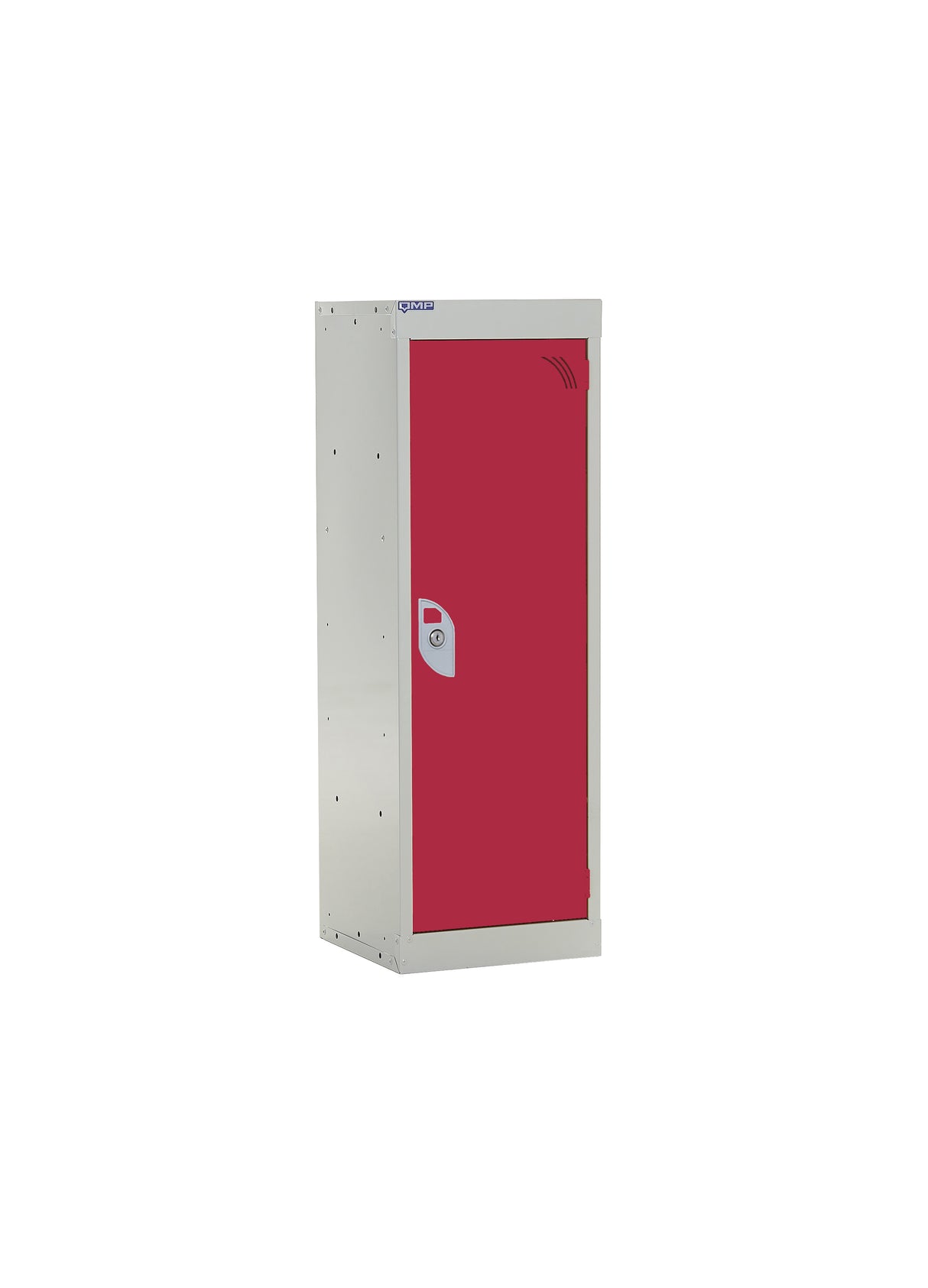 School Locker 955x300x450mm - 1 Compartment - Red