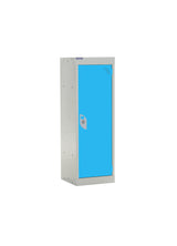 School Locker 955x300x450mm - 1 Compartment - Light Blue