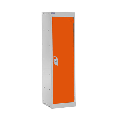 Spectrum School Locker 1235x380x380mm - 1 Compartment - Chilli Pepper Orange
