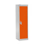 Spectrum School Locker 1235x380x380mm - 1 Compartment - Chilli Pepper Orange