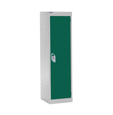 Spectrum School Locker 1235x300x300mm - 1 Compartment - Guava Green