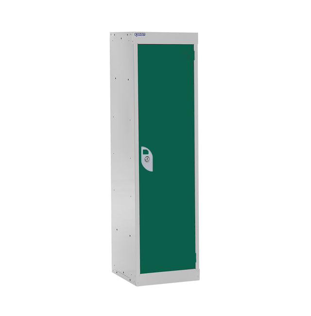 Spectrum School Locker 1235x300x300mm - 1 Compartment - Guava Green