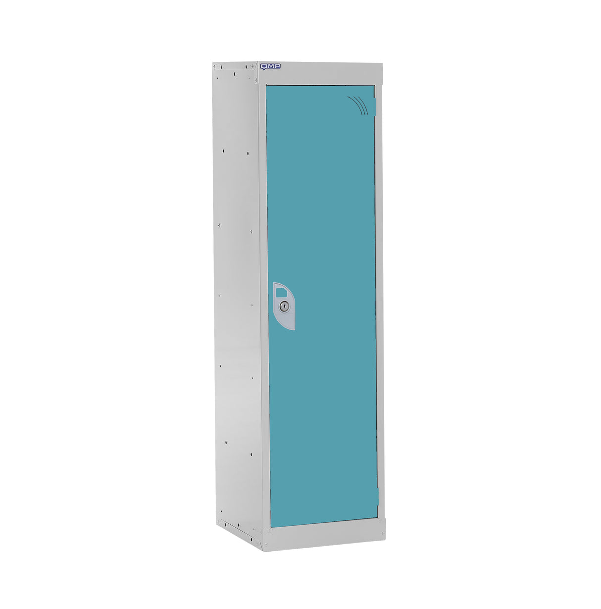 Spectrum School Locker 1235x300x300mm - 1 Compartment - Lagoon Blue