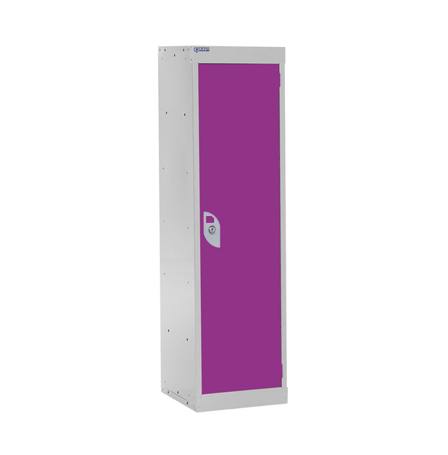 Spectrum School Locker 1235x300x300mm - 1 Compartment - Summer Lilac
