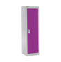 Spectrum School Locker 1235x300x450mm - 1 Compartment - Summer Lilac