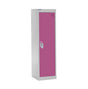 Spectrum School Locker 1235x300x450mm - 1 Compartment - Pitahaya Pink