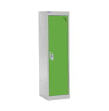 Spectrum School Locker 1235x300x450mm - 1 Compartment - Sublime Lime