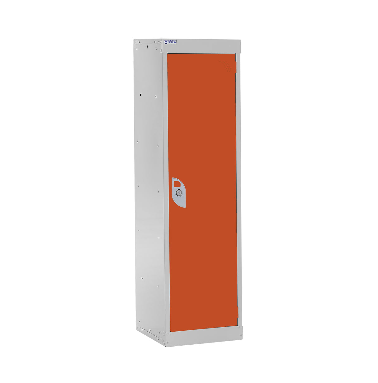 Spectrum School Locker 1235x300x300mm - 1 Compartment - Tangelo Orange
