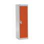 Spectrum School Locker 1235x300x300mm - 1 Compartment - Tangelo Orange