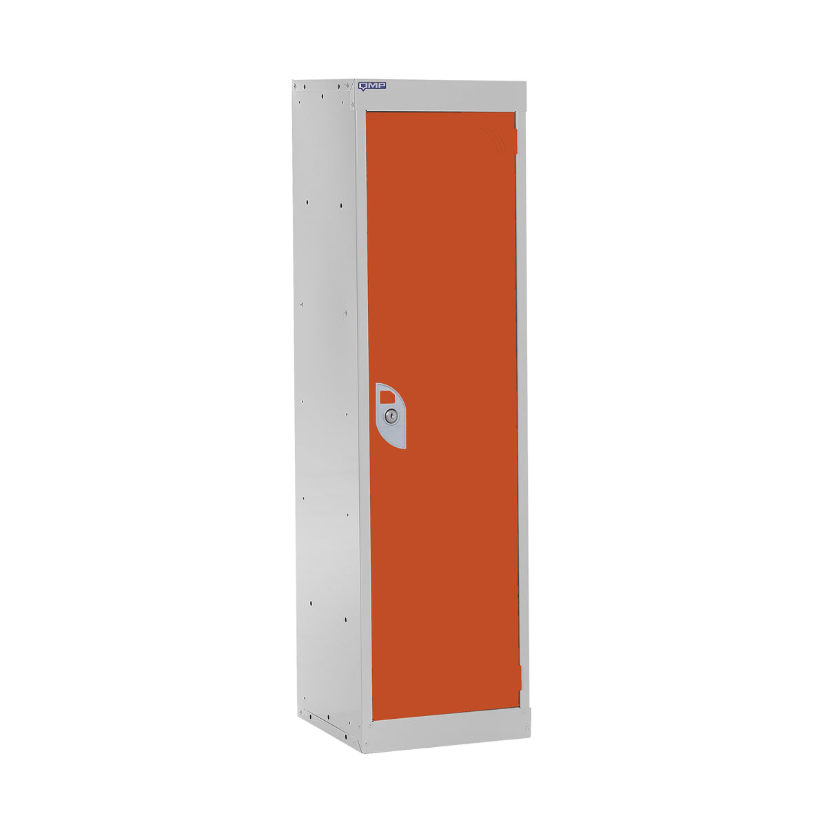 Spectrum School Locker 1235x380x380mm - 1 Compartment - Tangelo Orange ...