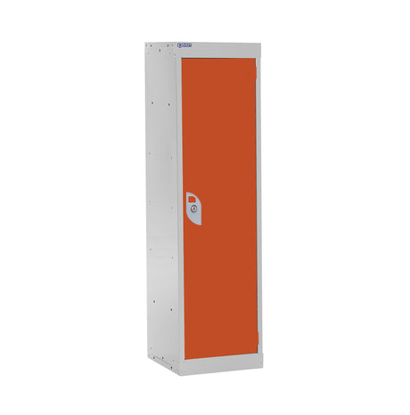 Spectrum School Locker 1235x300x450mm - 1 Compartment - Tangelo Orange