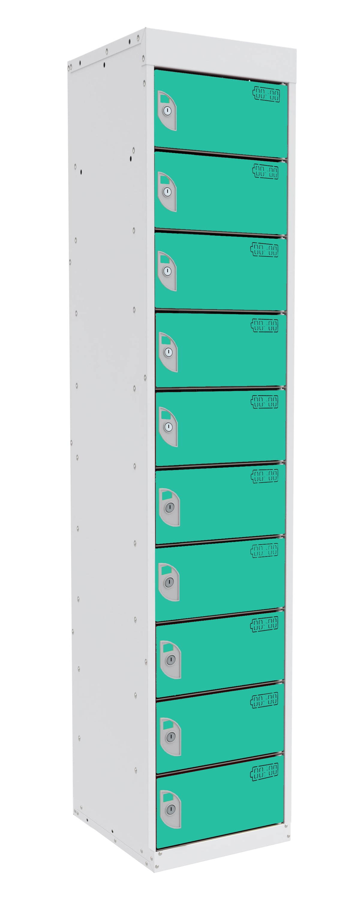 Dual USB Tablet Charging Locker