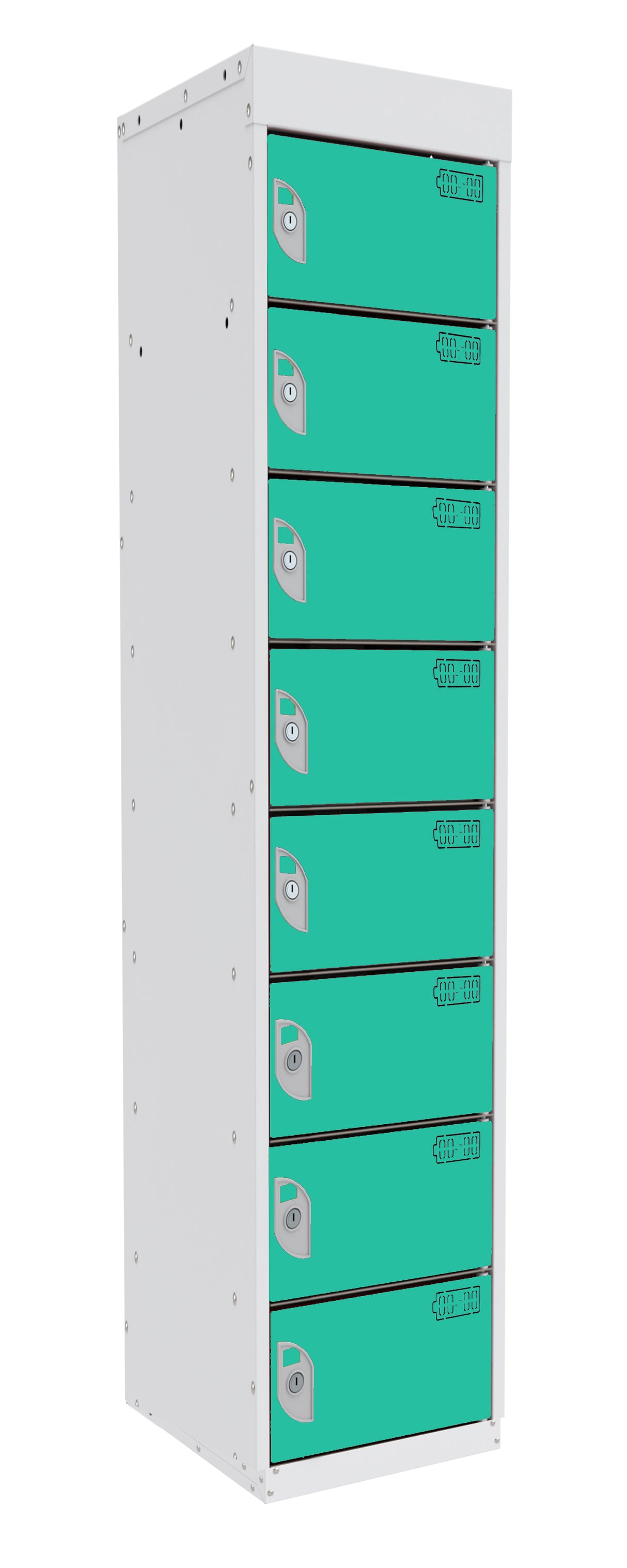 Dual USB Tablet Charging Locker