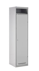 Garment Disposal Locker 1800x450x450mm - Light Grey