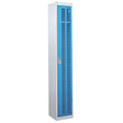 Perforated Door Locker 1800x380x380 - 1 Compartment - Light Blue