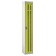 Perforated Door Locker 1800x450x450 - 1 Compartment - Yellow