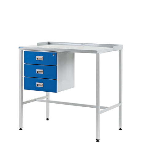 Flat Top Workstation with Triple Drawer 920.1000.460
